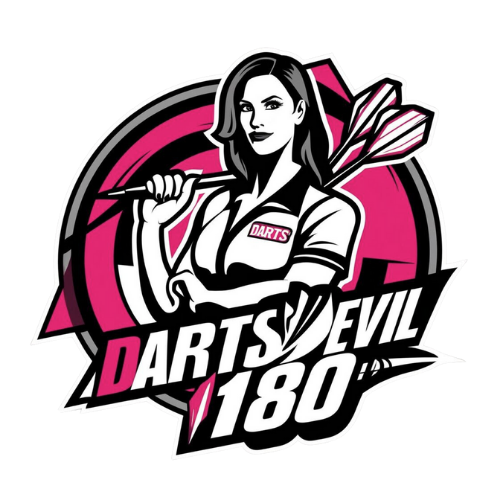 DartsDevil180 Official Sticker - Large